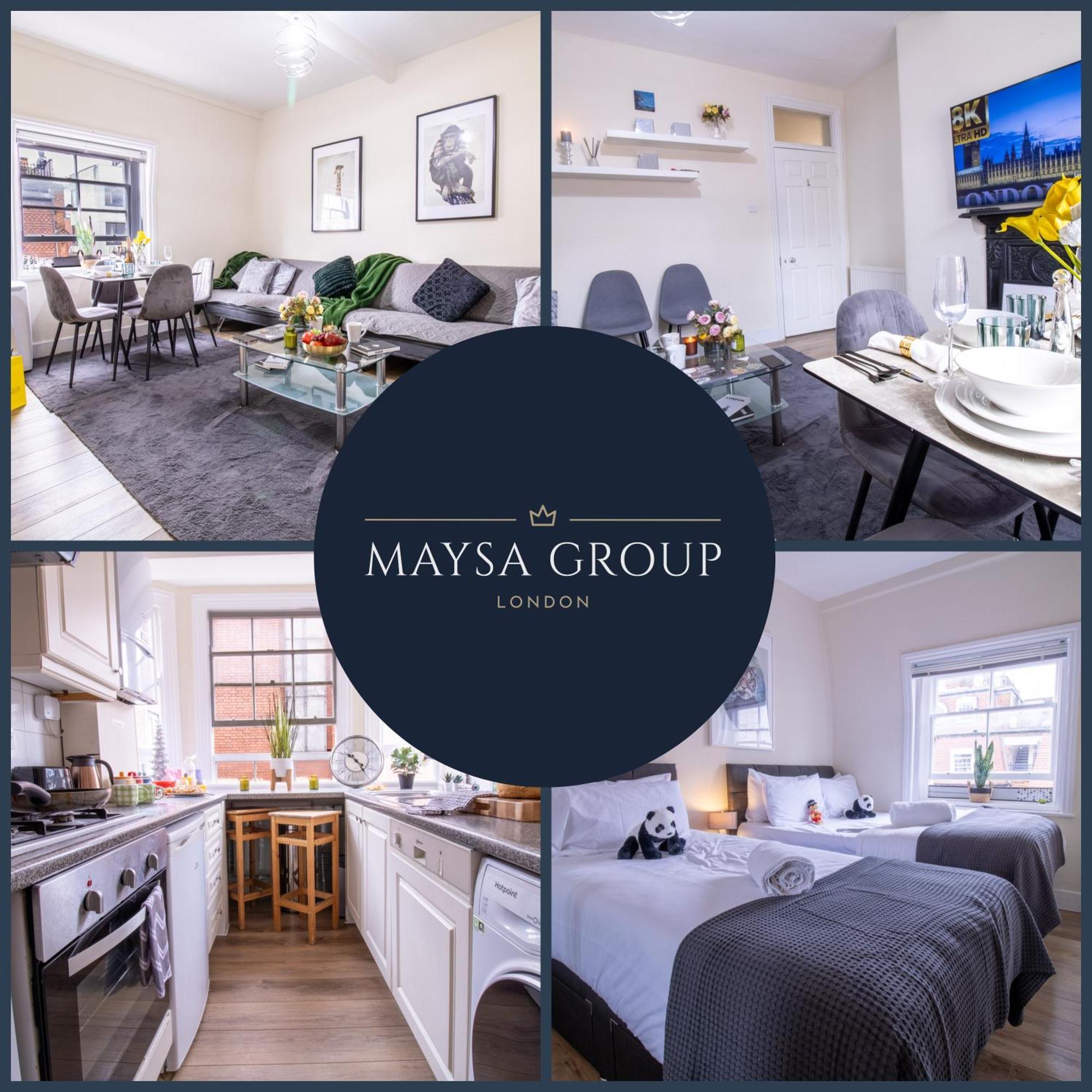 Cosy 2-Bedroom Apartment In Mayfair 8Cb - 4Th Floor No Elevator Лондон Екстериор снимка